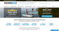 Desktop Screenshot of paddleboarddirect.com
